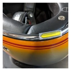 Ruby Castel Munich 90 Daytona Helmet (LG) Orange/Silver / LG [Blemished - Very Good] -Motorcycle Series ruby castel munich90 daytona helmet lg orange silver lg blemished very good orange silver 11
