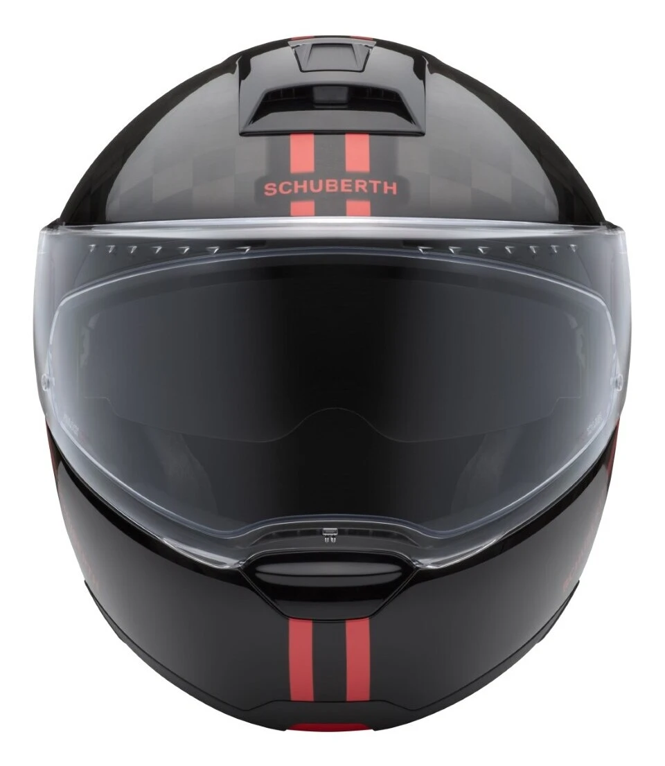 Schuberth C4 Pro Carbon Fusion Helmet Red / LG [Open Box] - Image 2