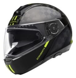 Schuberth C4 Pro Carbon Fusion Helmet -Motorcycle Series schuberth c4 pro carbon fusion helmet yellow