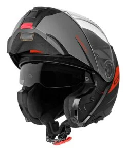 Schuberth C5 Eclipse Helmet -Motorcycle Series schuberth c5 eclipse helmet black grey red 1