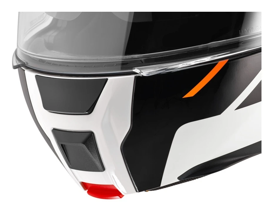 Schuberth C5 Master Helmet Black/White/Orange / LG [Open Box] - Image 4
