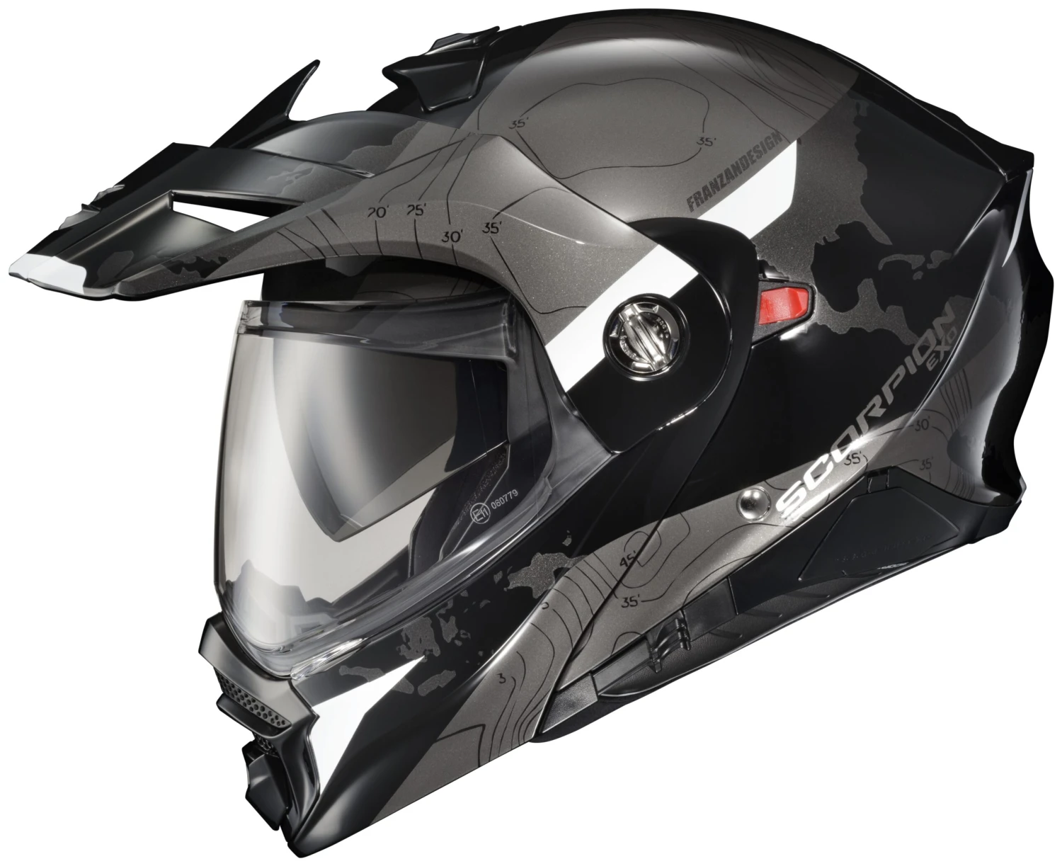 Scorpion EXO-AT960 Topographic Helmet 1 Scorpion EXO-AT960 Topographic Helmet