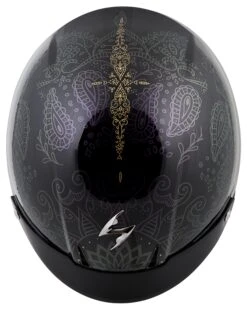 Scorpion EXO-C110 Azalea Helmet -Motorcycle Series scorpion exoc110 azalea helmet black gold