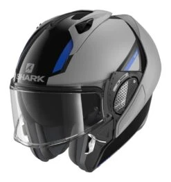 Shark EVO GT SEAN Helmet -Motorcycle Series shark evogtsean helmet matte grey black blue 1