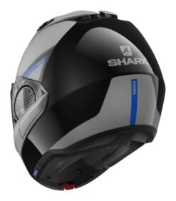 Shark EVO GT SEAN Helmet -Motorcycle Series shark evogtsean helmet matte grey black blue 2
