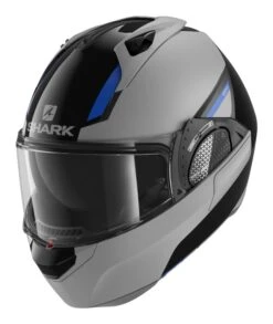 Shark EVO GT SEAN Helmet -Motorcycle Series shark evogtsean helmet matte grey black blue