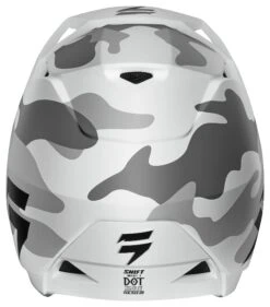 Shift Whit3 Label Camo Helmet -Motorcycle Series shift whit3 helmet white 3