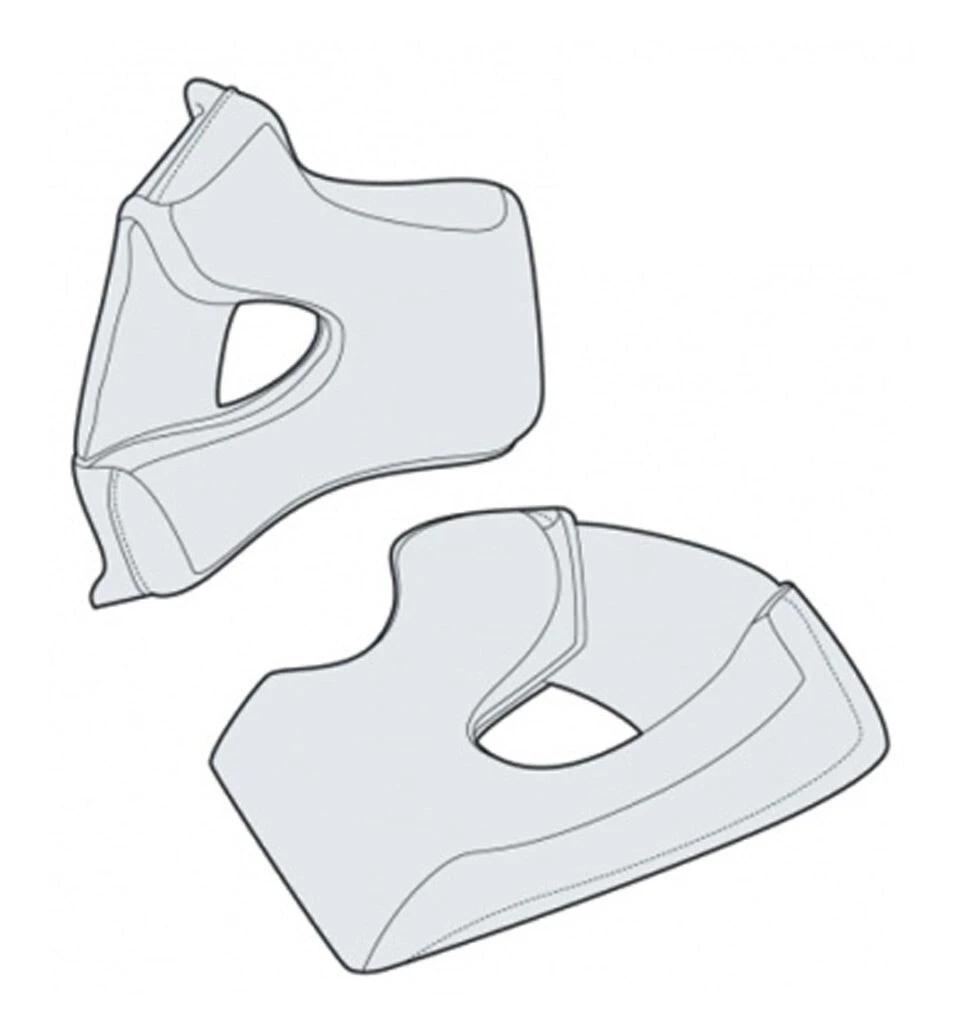 Simpson Mod Bandit Cheek Pads 1 Simpson Mod Bandit Cheek Pads