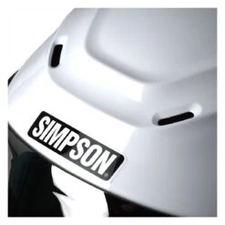 Simpson Speed Bandit Helmet -Motorcycle Series simpson speed bandit helmet white 2
