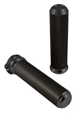 Speed Merchant Aluminum Grips For Harley With Dual Cable Throttle