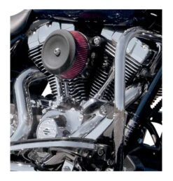 S&S Cycle Bobber Stealth Air Cleaner Cover -Motorcycle Series ss bobber stealth air cleaner cover bobber dished 2
