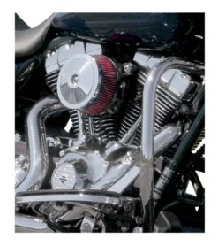 S&S Cycle Bobber Stealth Air Cleaner Cover -Motorcycle Series ss bobber stealth air cleaner cover bobber domed 2