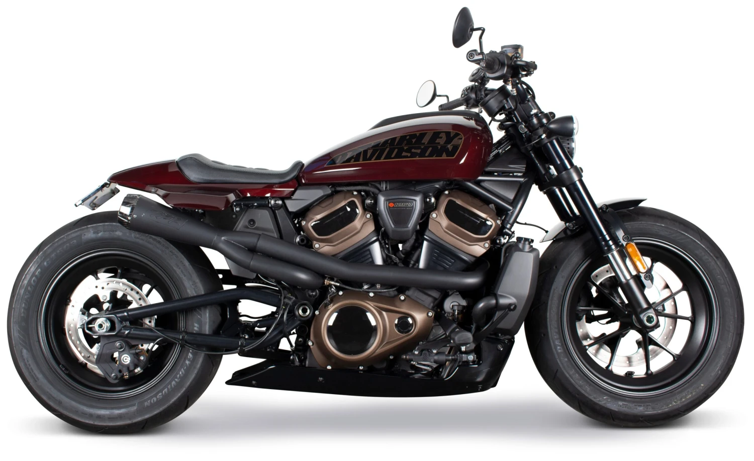 Two Brothers Comp S 2-1 Full Exhaust System For Harley Sportster S 2021-2023 - Image 2