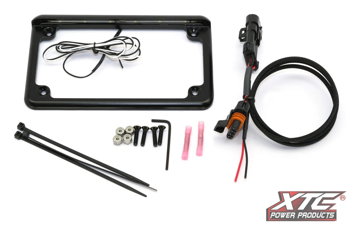 XTC Power Products License Plate Frame/Mount Polaris RZR 900 / 1000 / XP 2015-2021 1 XTC Power Products License Plate Frame/Mount Polaris RZR 900 / 1000 / XP 2015-2021