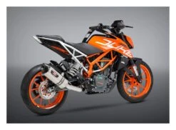 Yoshimura R77 Works 3/4 Race Slip-On Exhaust KTM RC390 / 390 Duke 2017-2020 -Motorcycle Series yoshimura ktm390 duke rc3902017 race r773 qtr ss ss cf works finish 7